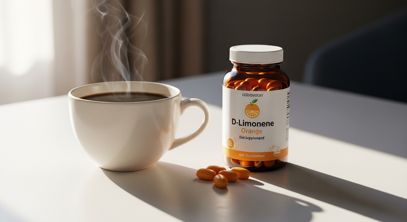 D-Limonene and Coffee: The Two-Part Strategy for Coffee Lovers With Acid Reflux